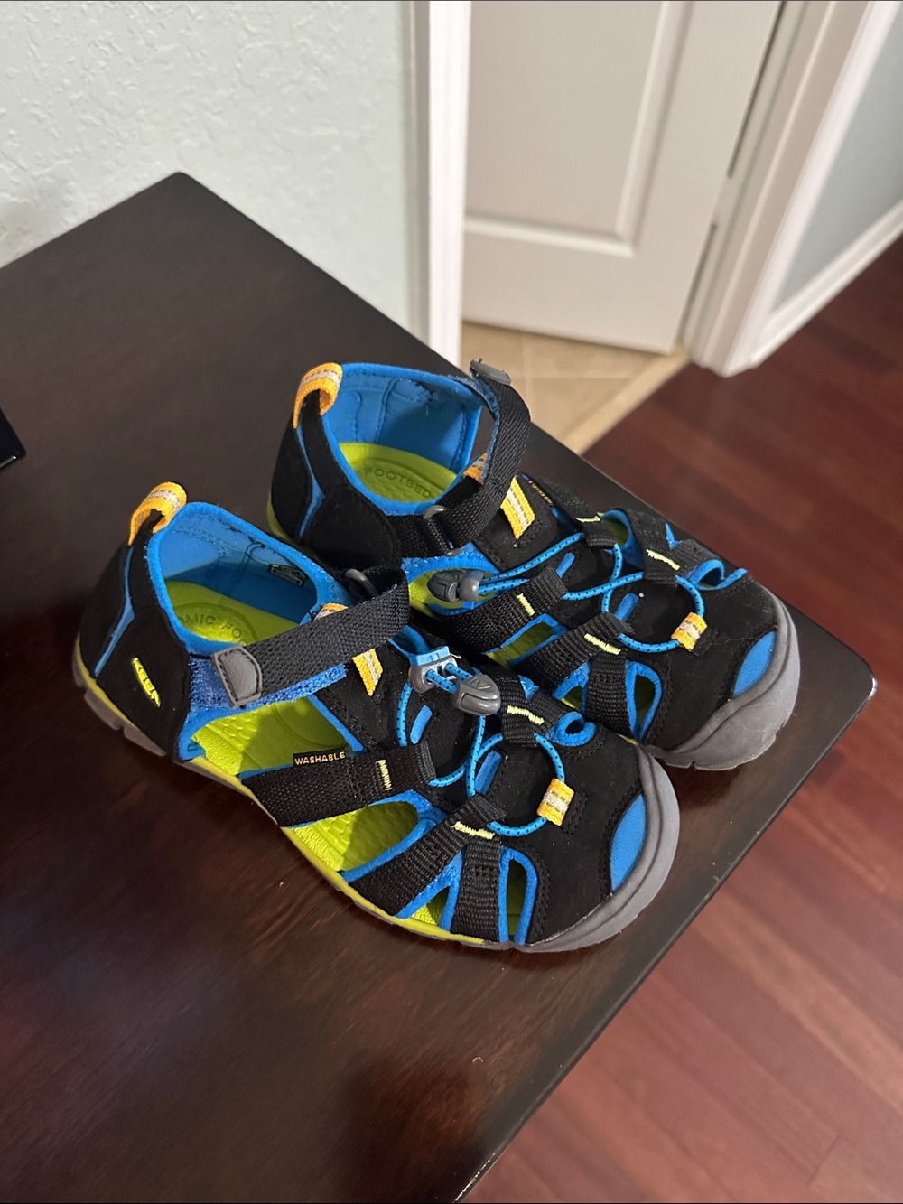 Keen Kids Black and Blue Sport Sandals